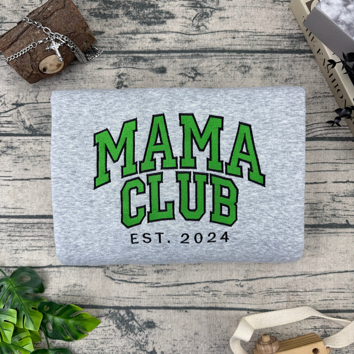 Classic Custom Embroidered Sweatshirt
