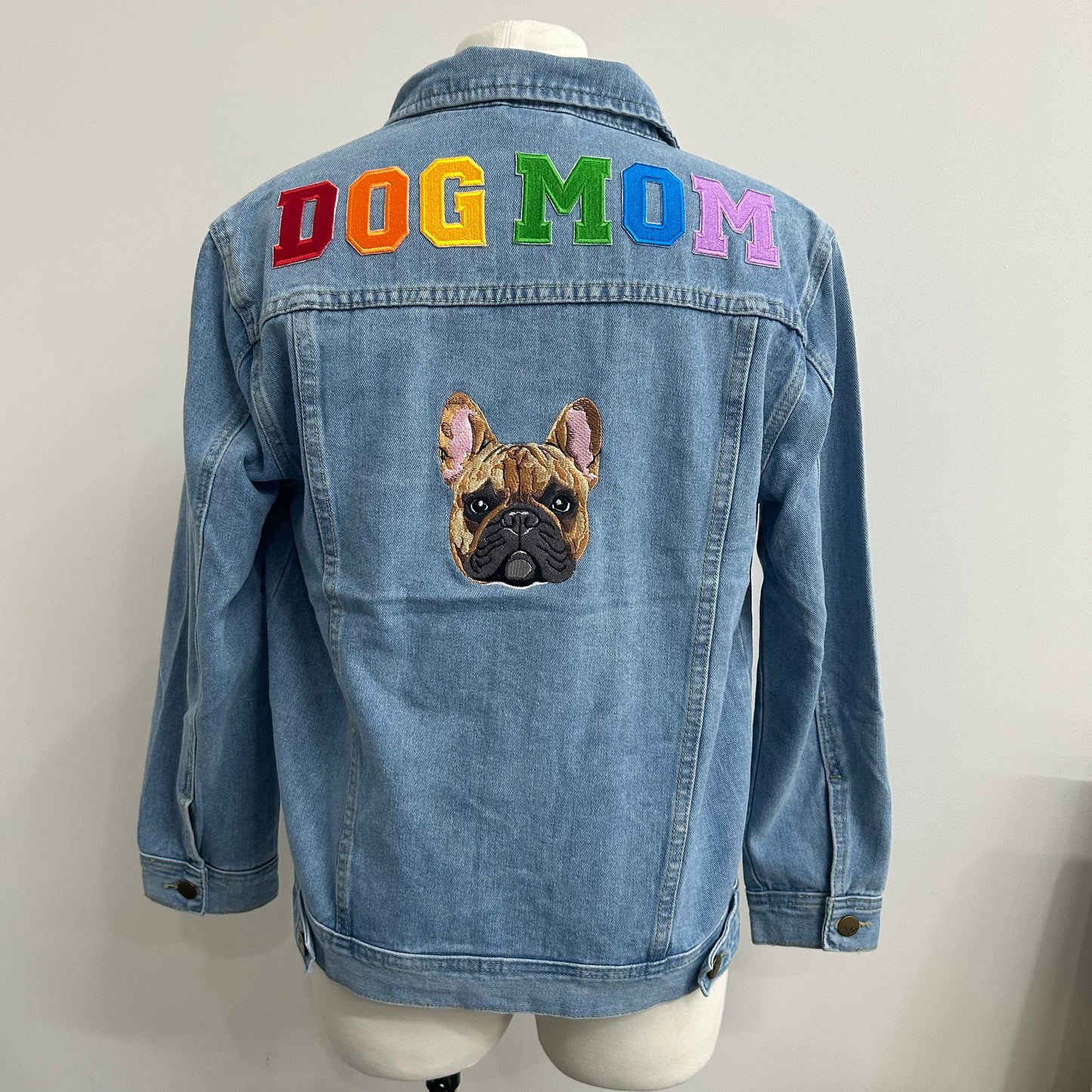 Pet Portrait Denim Jacket