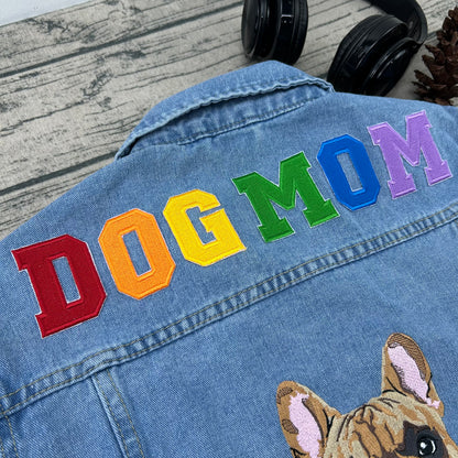 Pet Portrait Denim Jacket