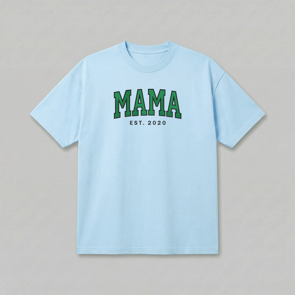 Custom Family Embroidered T-Shirt