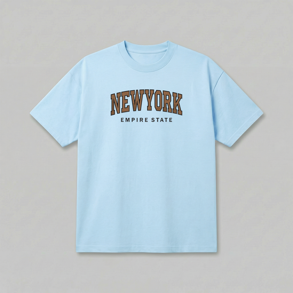 Custom State Embroidered T-Shirt