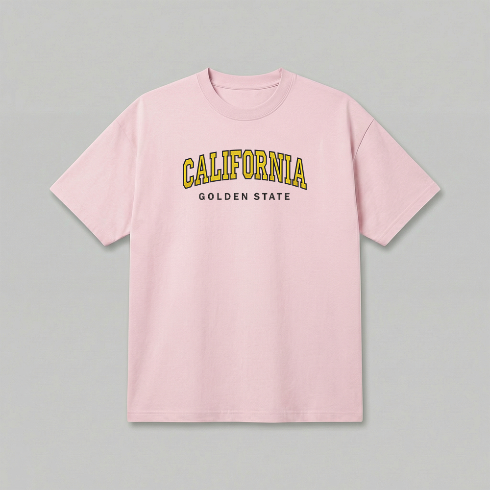 Custom State Embroidered T-Shirt