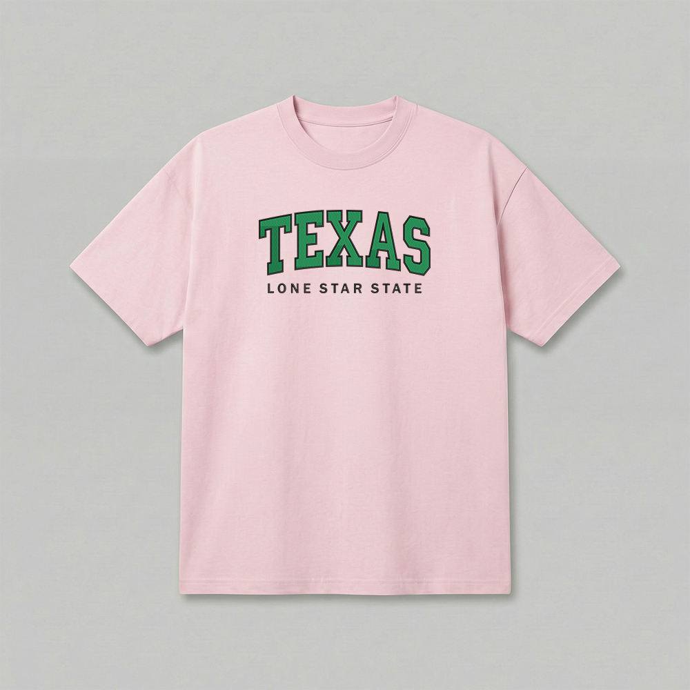 Custom State Embroidered T-Shirt