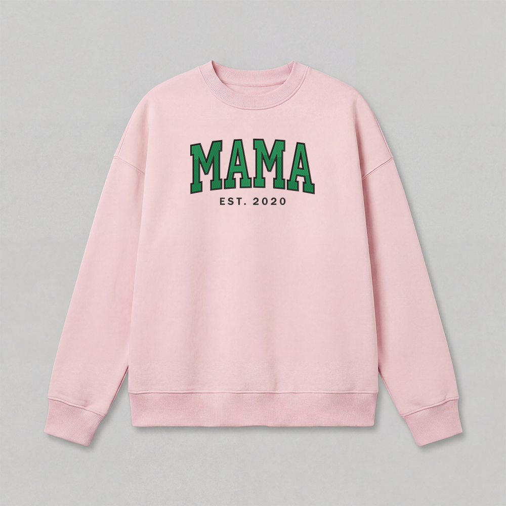 Custom Family Embroidered Sweatshirt