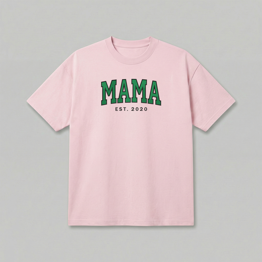 Custom Family Embroidered T-Shirt