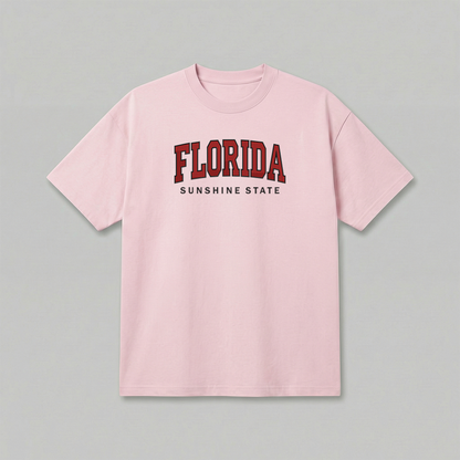 Custom State Embroidered T-Shirt