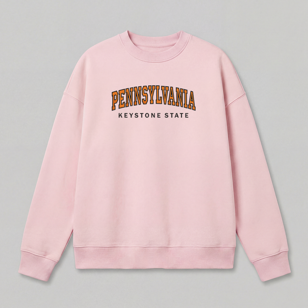 Custom States Embroidered Sweatshirt