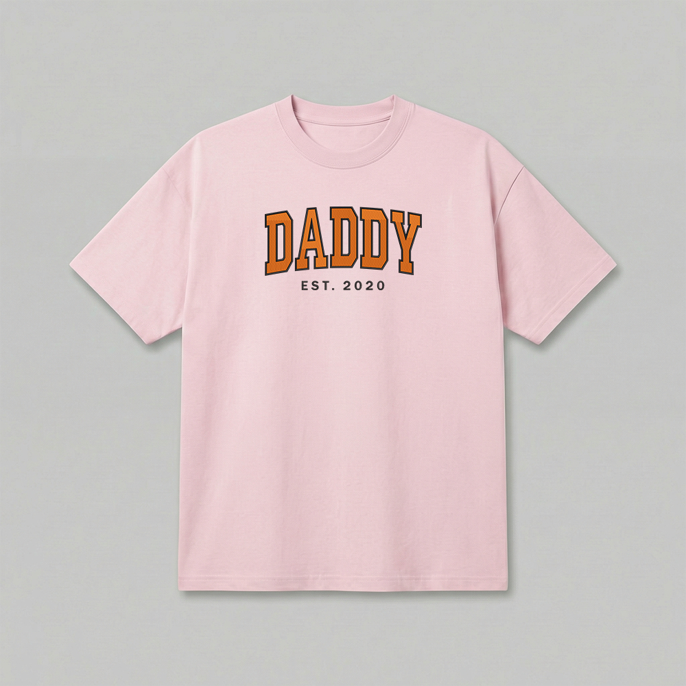 Custom Family Embroidered T-Shirt