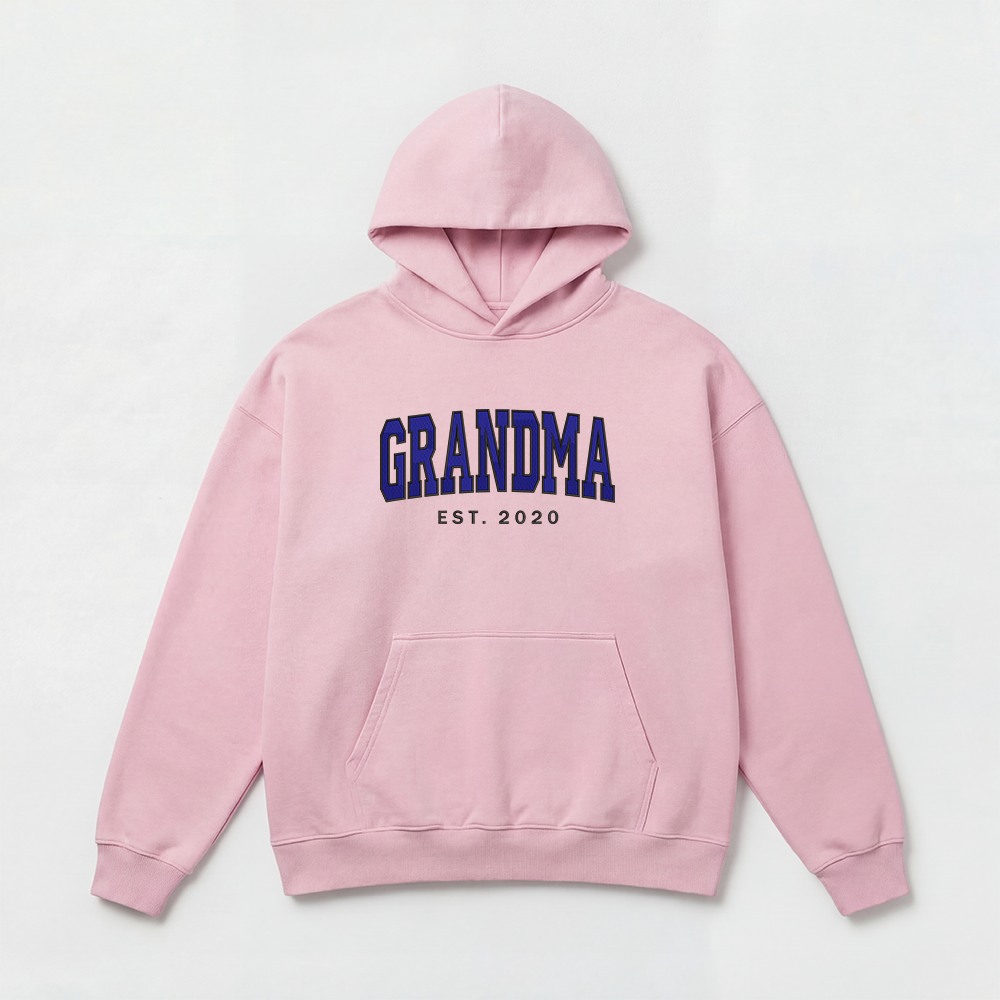 Custom Family Embroidered Hoodie