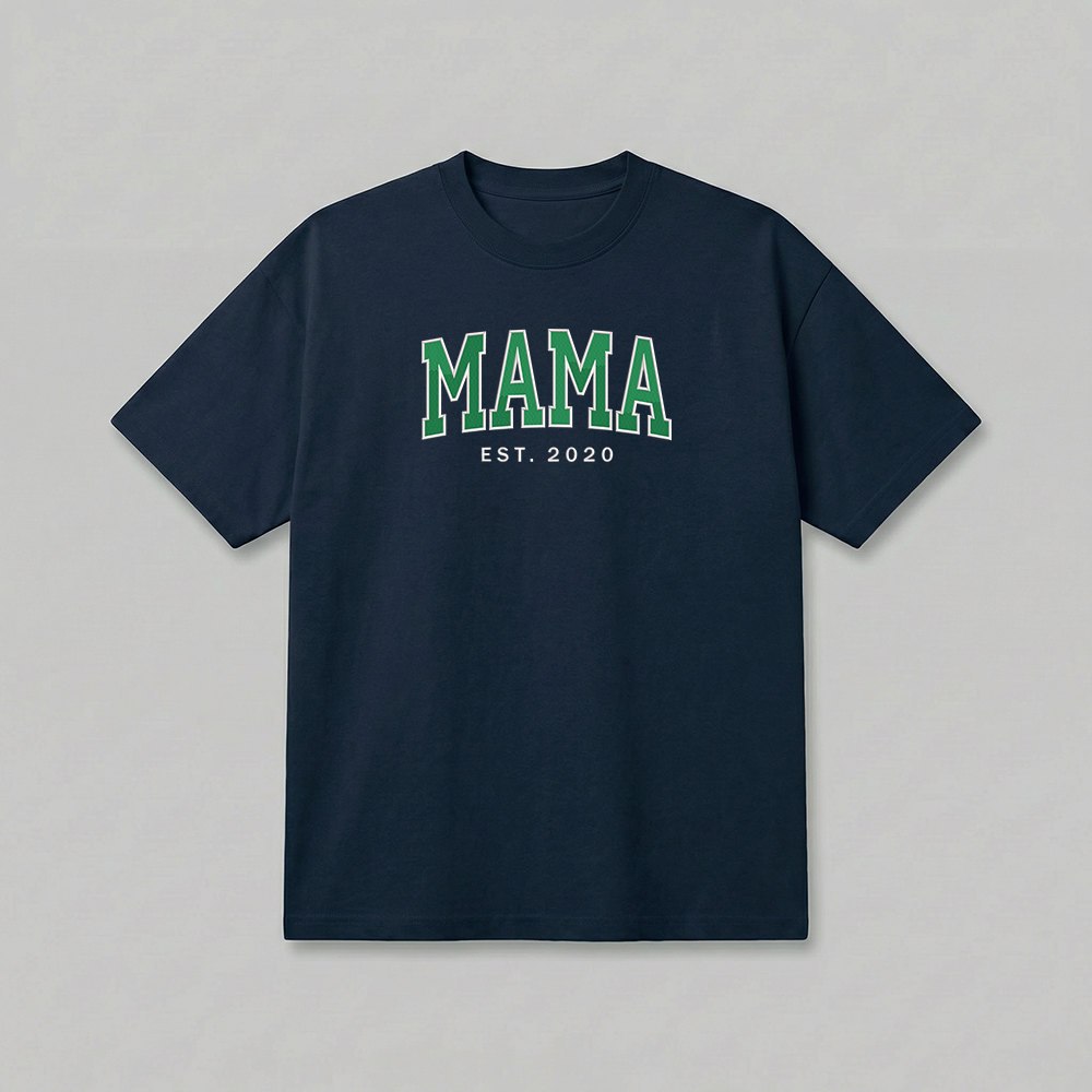 Custom Family Embroidered T-Shirt