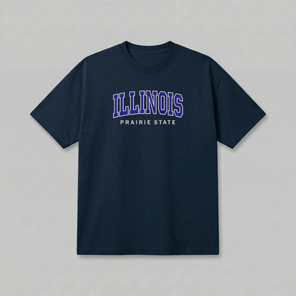 Custom State Embroidered T-Shirt