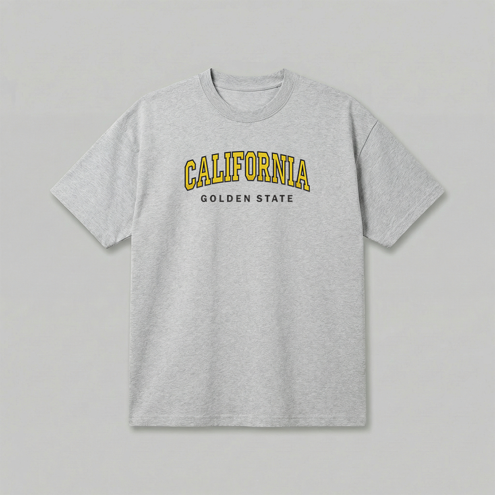 Custom State Embroidered T-Shirt