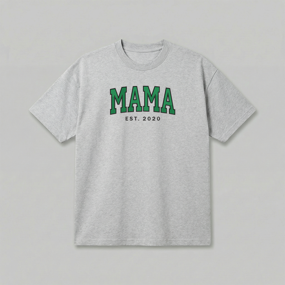 Custom Family Embroidered T-Shirt