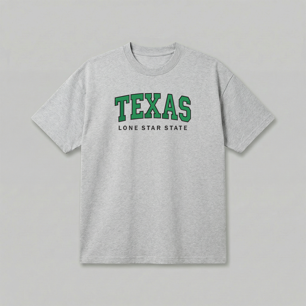 Custom State Embroidered T-Shirt