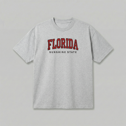 Custom State Embroidered T-Shirt