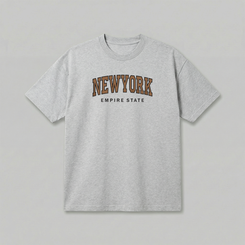 Custom State Embroidered T-Shirt