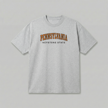 Custom State Embroidered T-Shirt