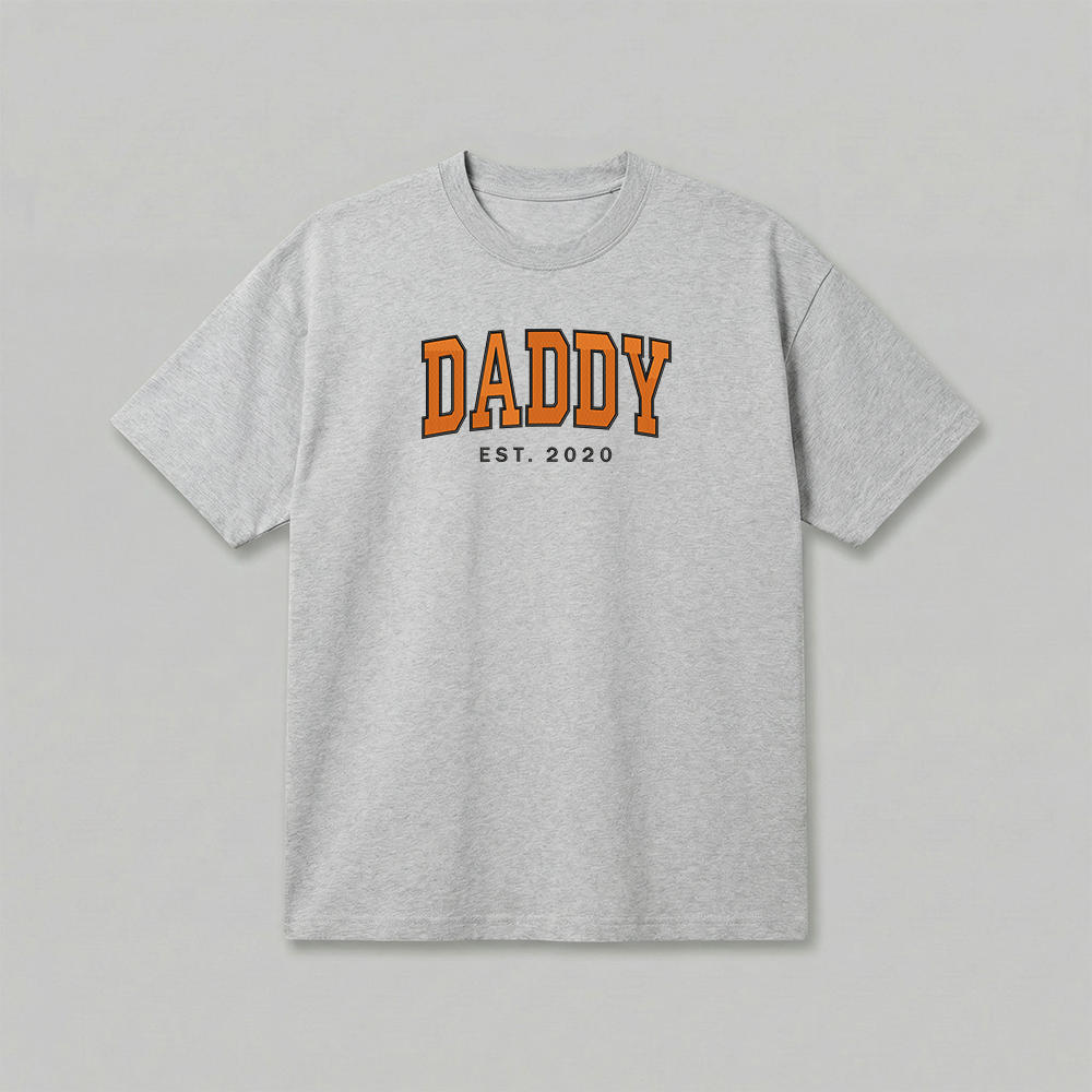 Custom Family Embroidered T-Shirt