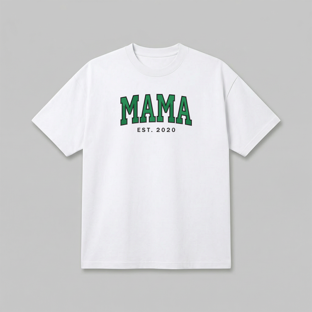 Custom Family Embroidered T-Shirt