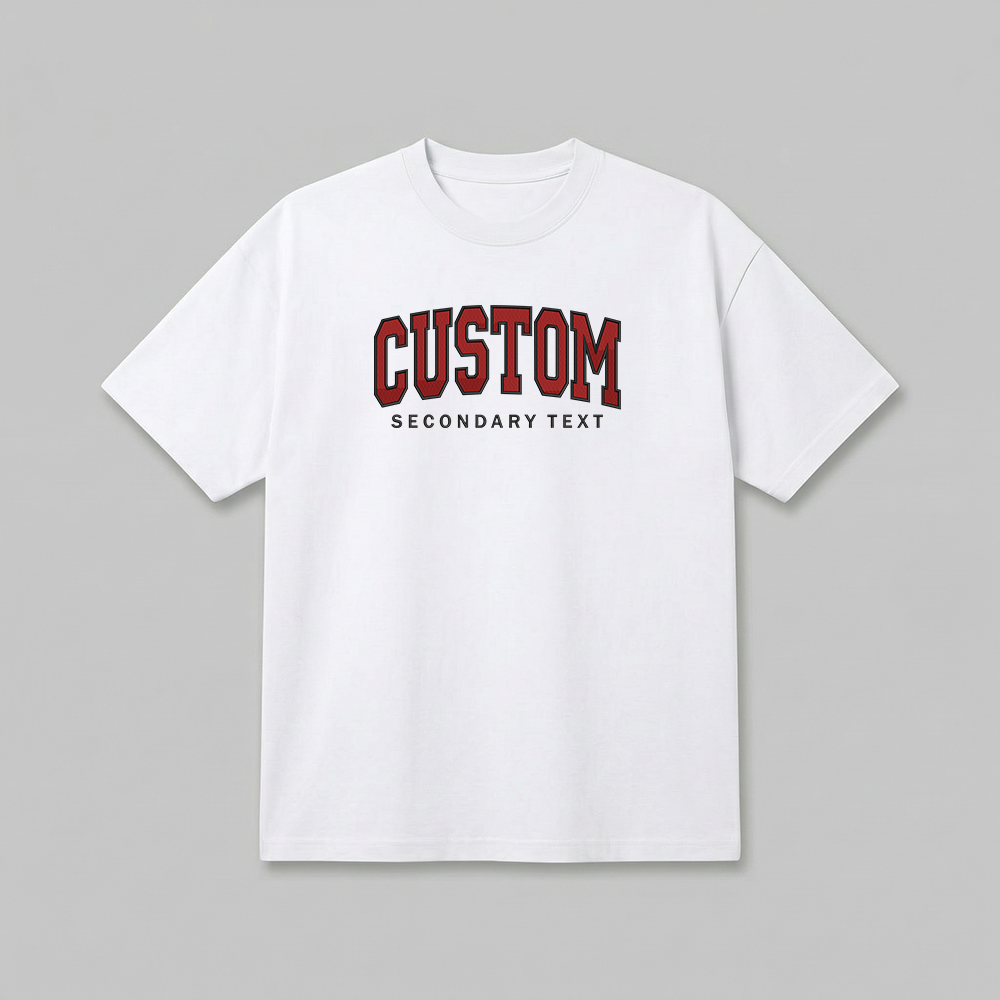 Custom Embroidered T-Shirt