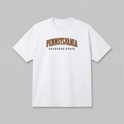 Custom State Embroidered T-Shirt