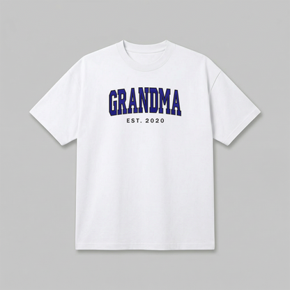 Custom Family Embroidered T-Shirt