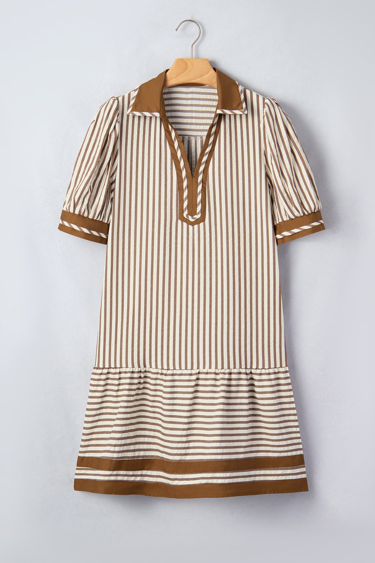 Stripe Color Block Mini Dress