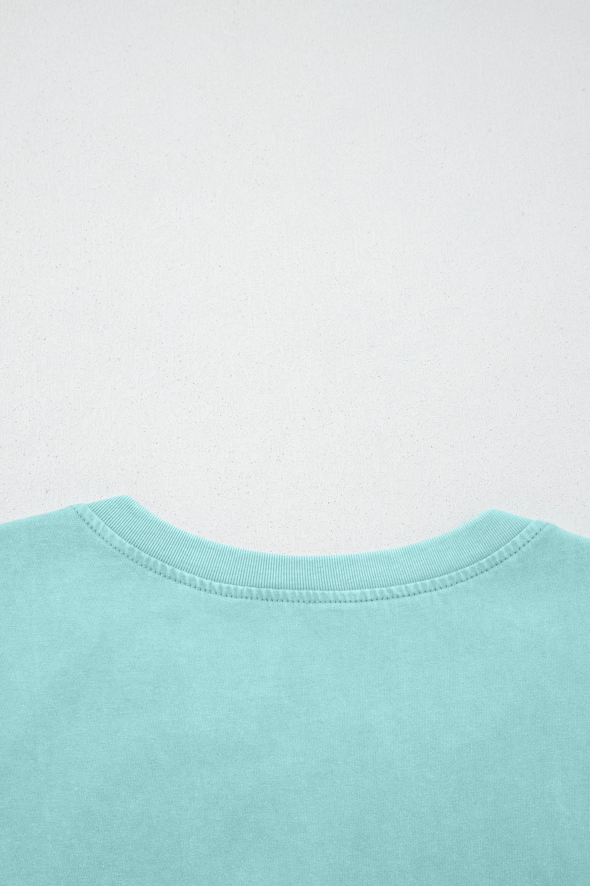 Raw Cut Notched Lace Tee