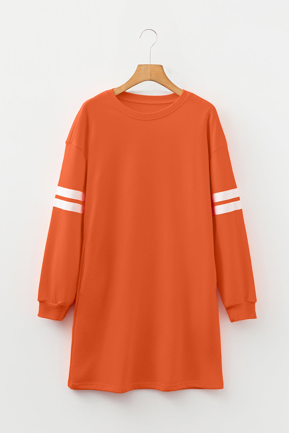 Fiery Varsity Banded Mini Dress