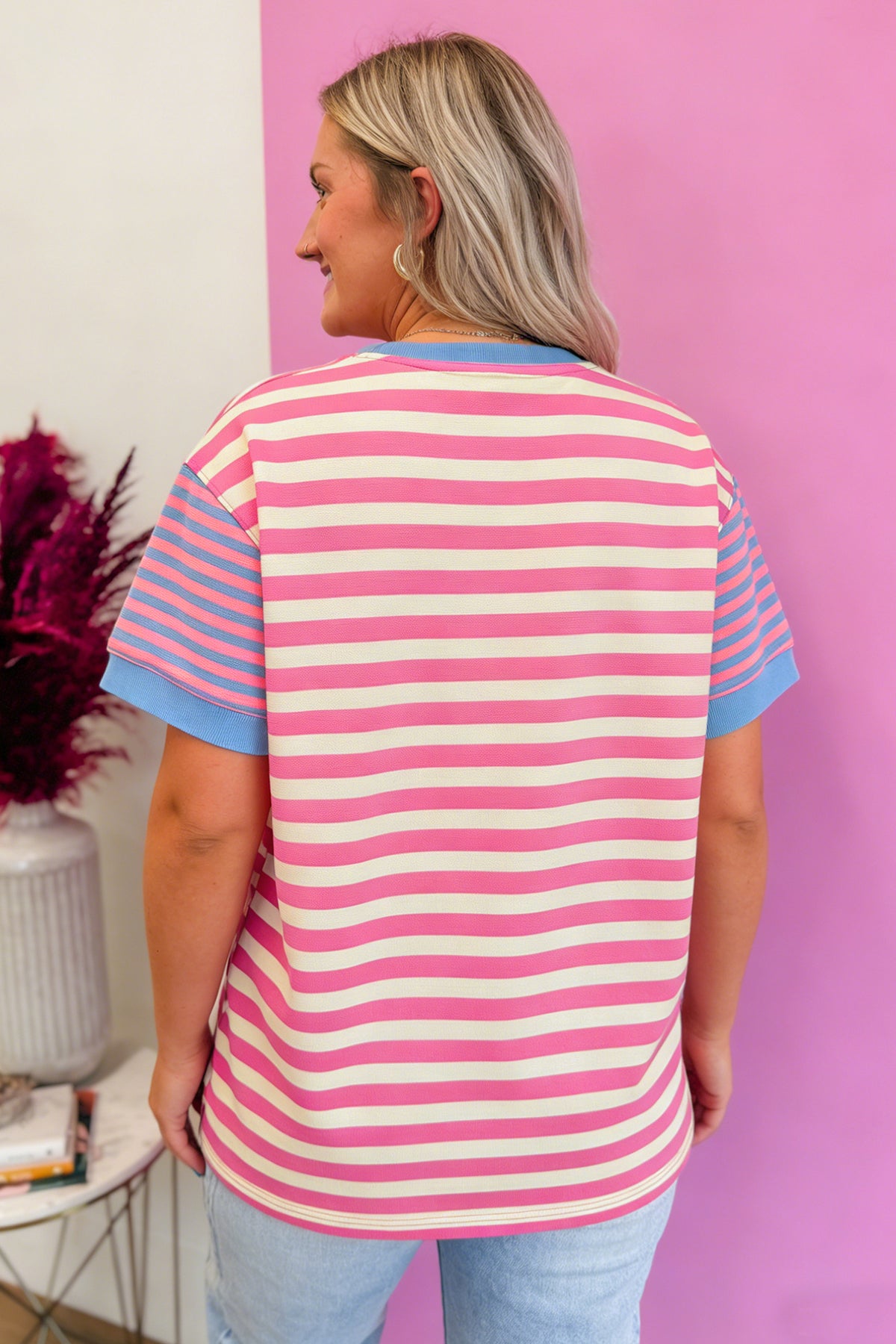 Stripe Short Sleeve Tee