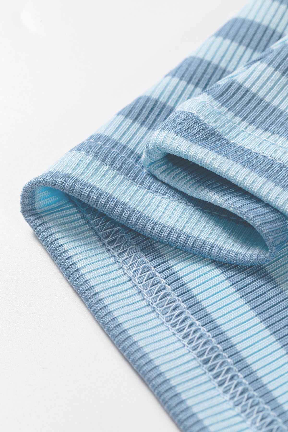 Stripe Ribbed Knit Tank Top
