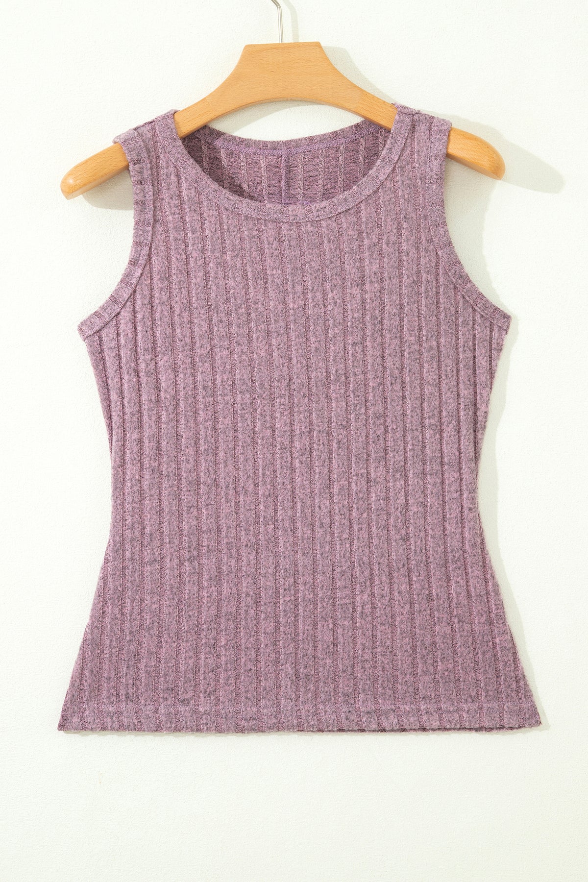 Slim Ribbed Wash Tank Top