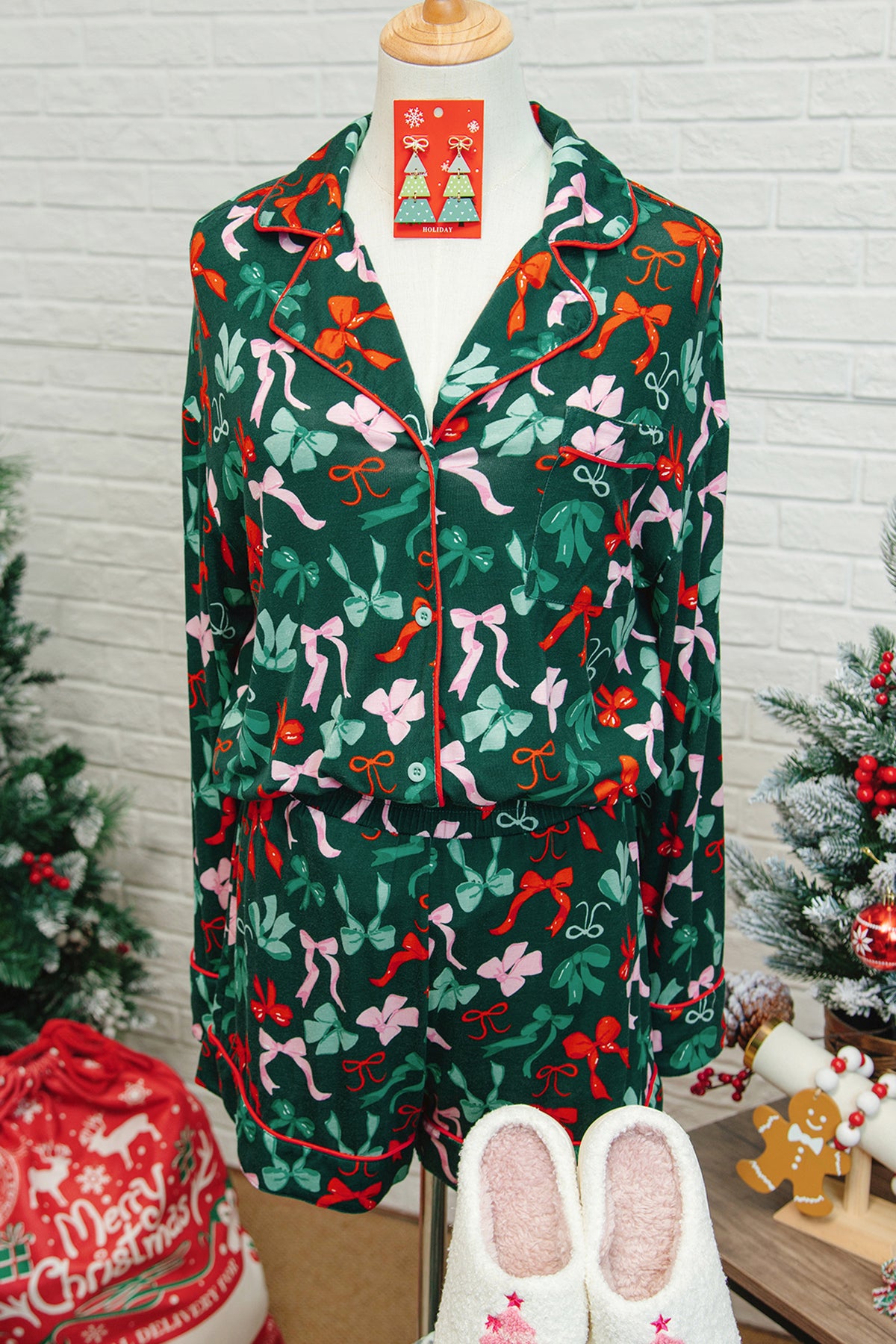 Festive Long Sleeve Lounge Set
