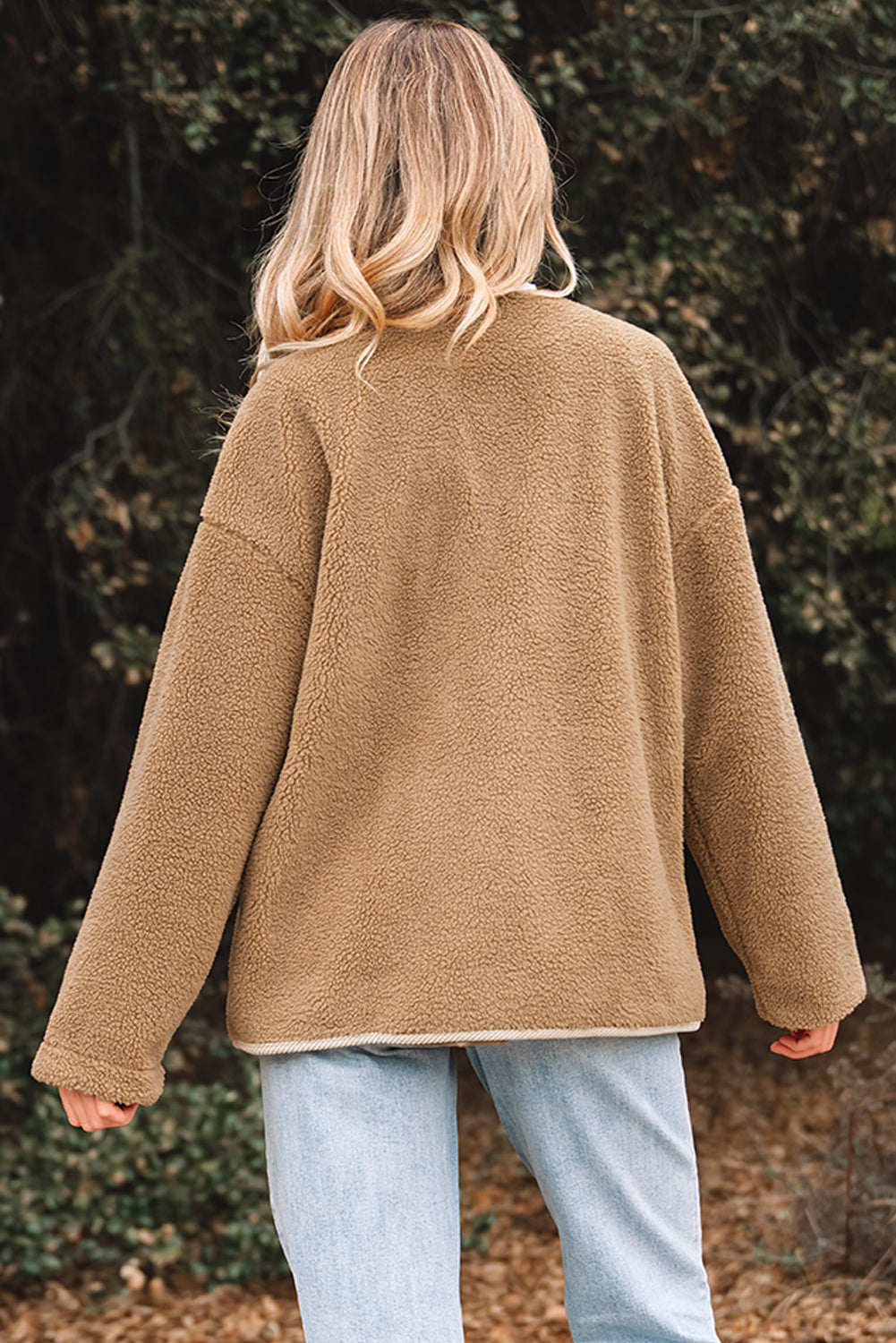 French Puffy Plush Corduroy Jackets