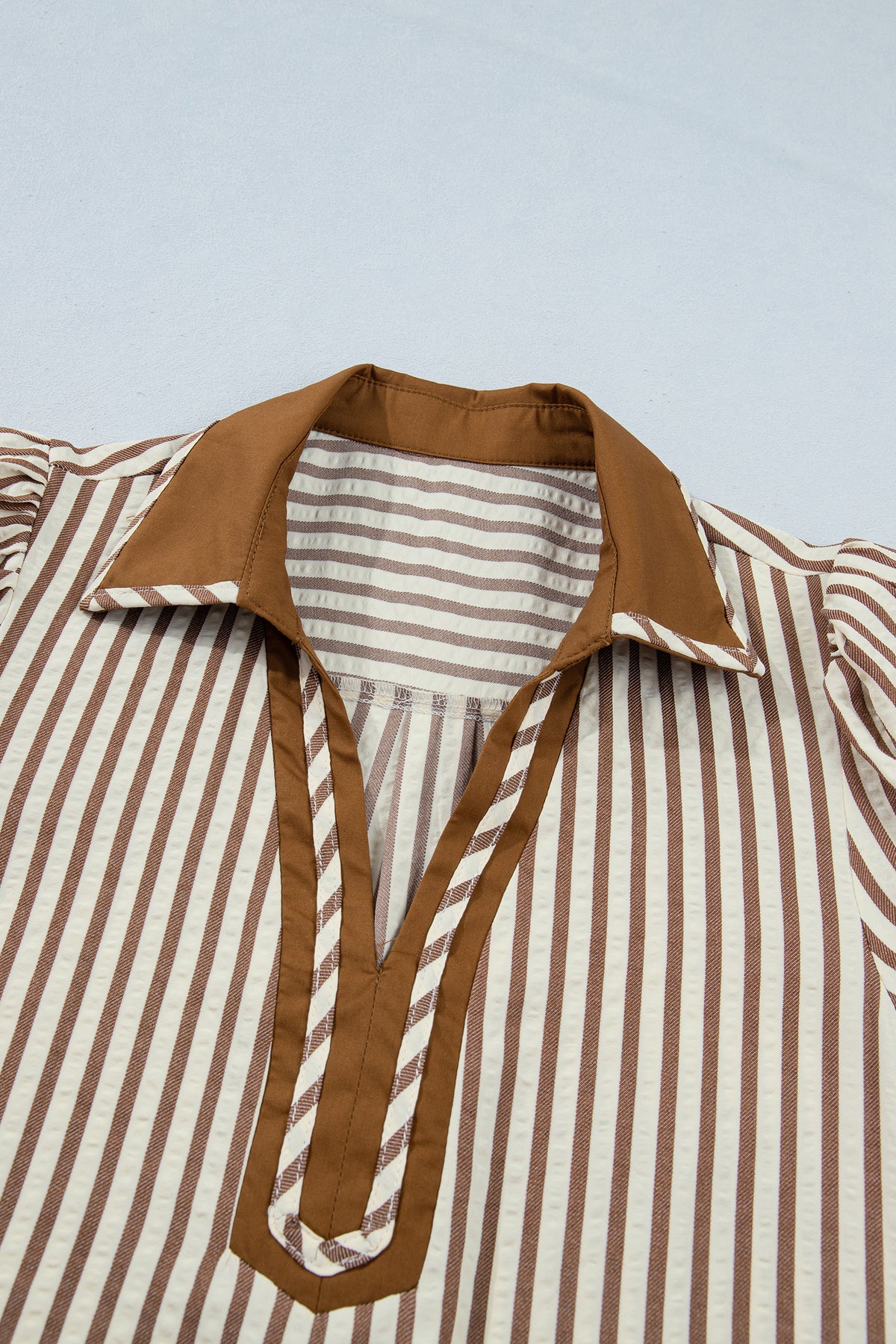 Stripe Color Block Mini Dress