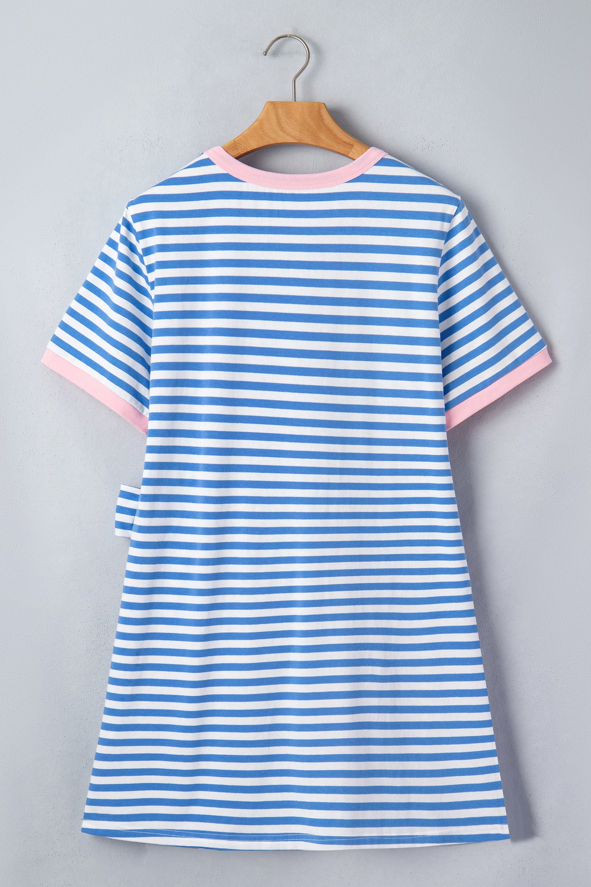 Stripe Mini T Shirt Dresses