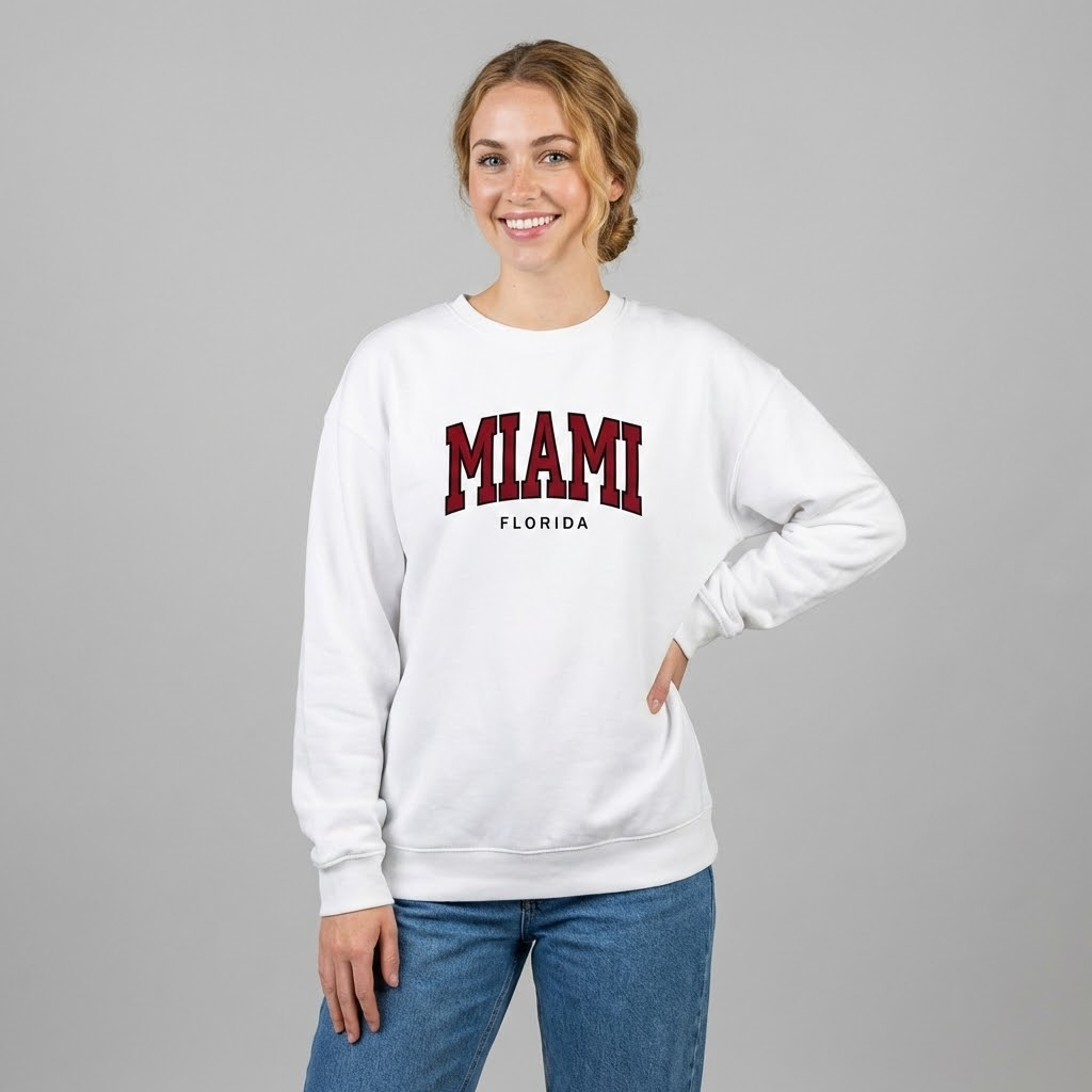 Classic Custom Embroidered Sweatshirt