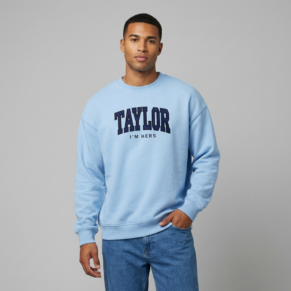 Classic Custom Embroidered Sweatshirt