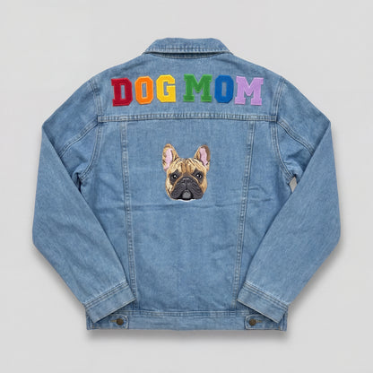 Pet Portrait Denim Jacket