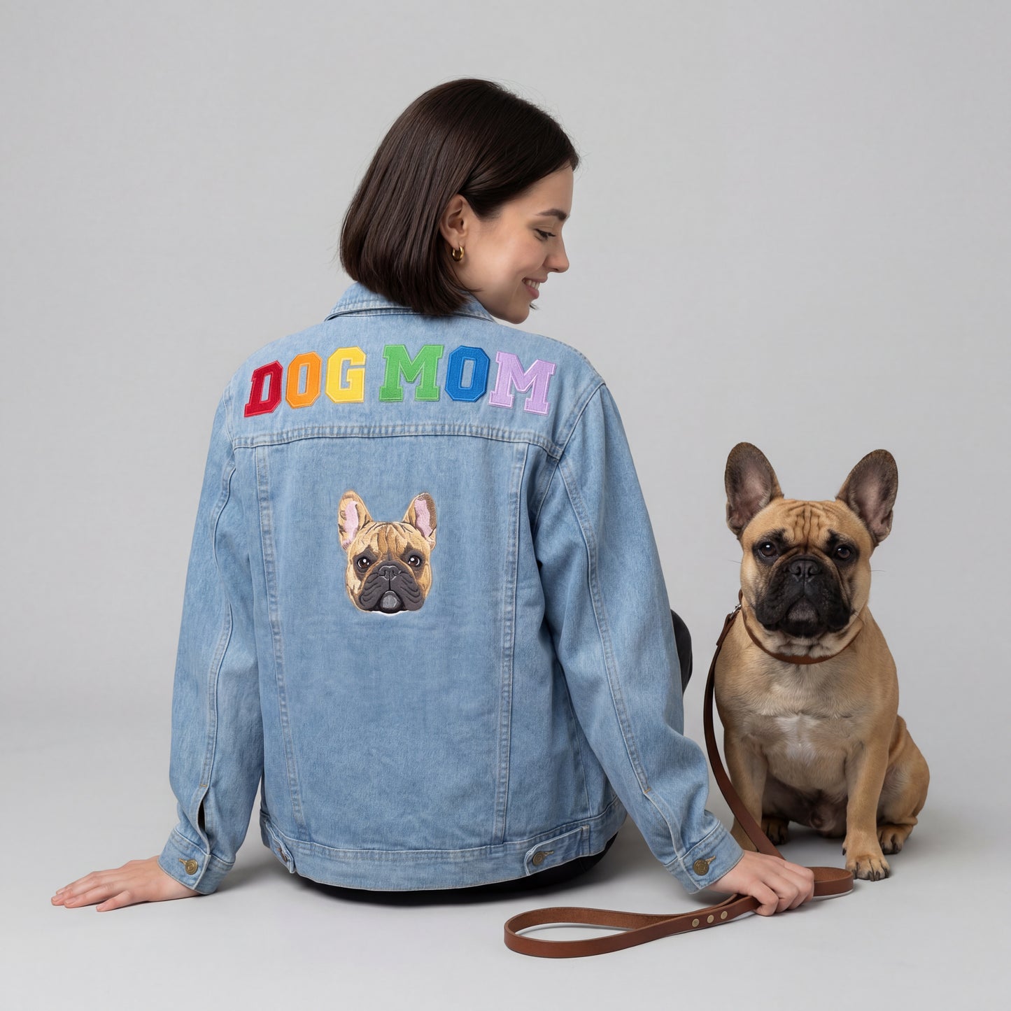 Pet Portrait Denim Jacket