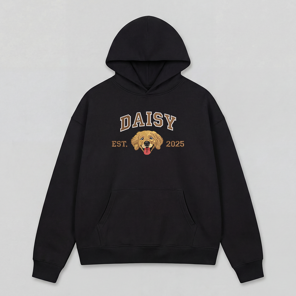 Pet Embroidered Hoodie - Fullcolor