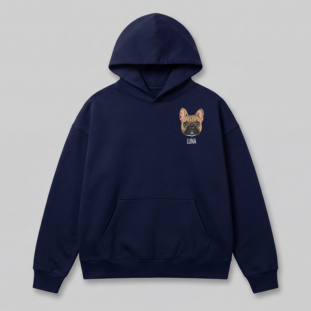 Pet Embroidered Hoodie - Fullcolor