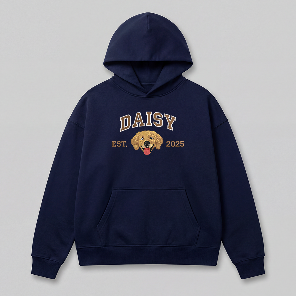 Pet Embroidered Hoodie - Fullcolor