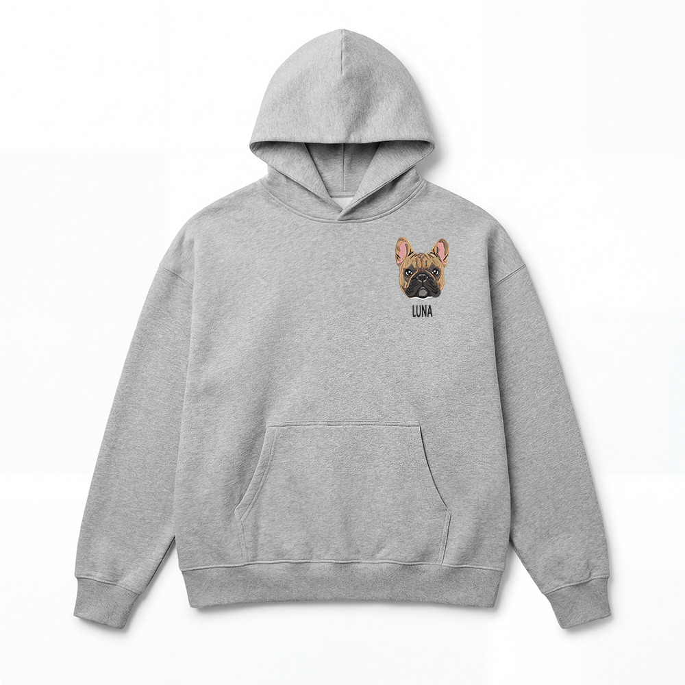 Pet Embroidered Hoodie - Fullcolor