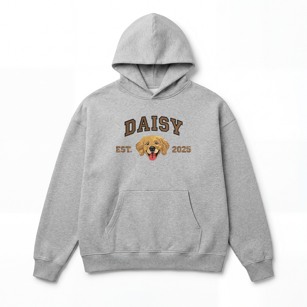 Pet Embroidered Hoodie - Fullcolor