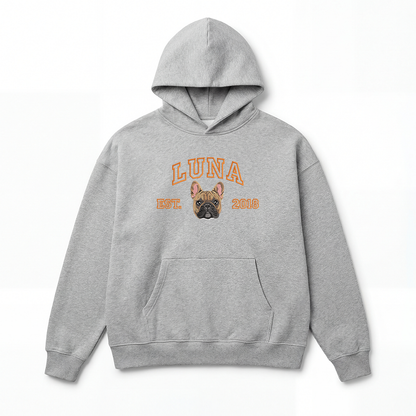 Pet Embroidered Hoodie