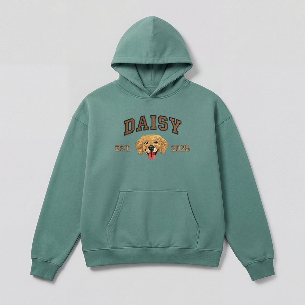 Pet Embroidered Hoodie - Fullcolor