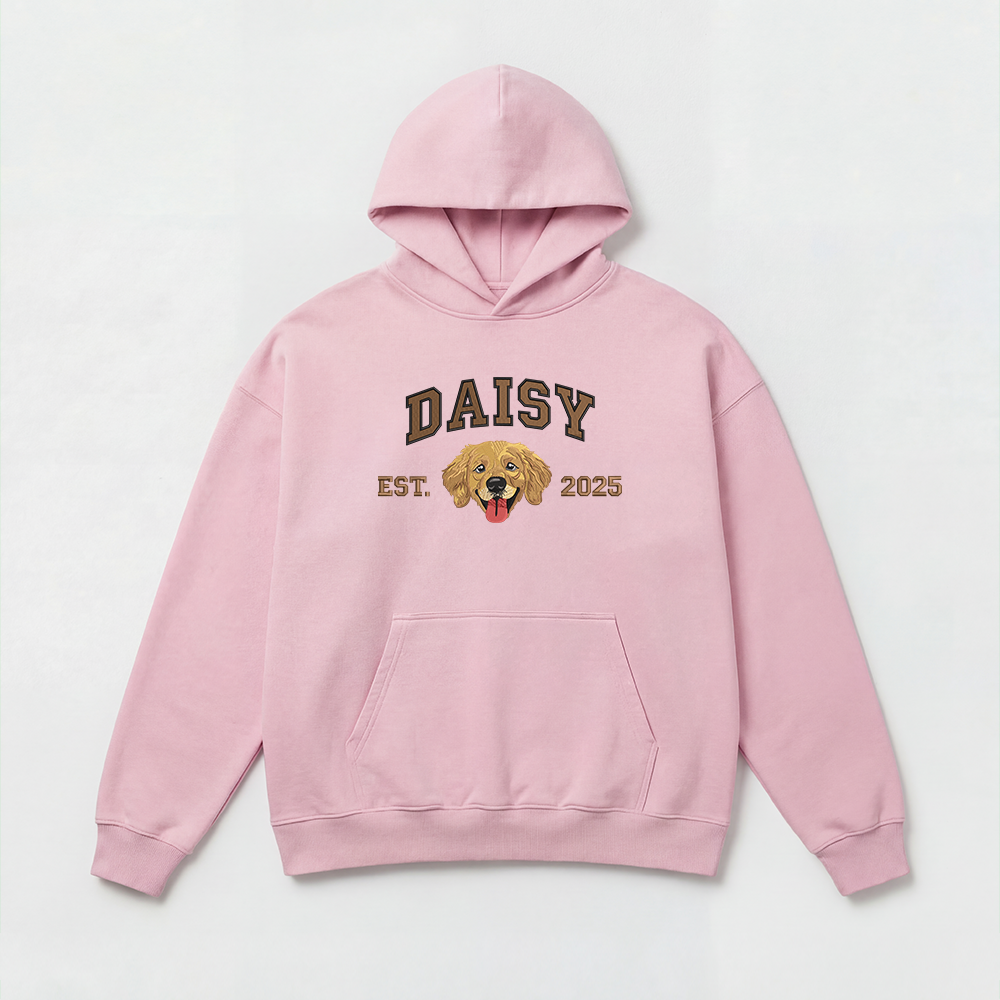 Pet Embroidered Hoodie - Fullcolor