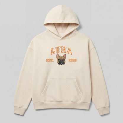 Pet Embroidered Hoodie