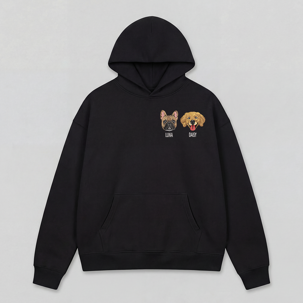 Pet Embroidered Hoodie - Fullcolor